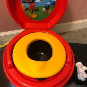 COPY - Mickey Mouse potty. Sings when “flushed”